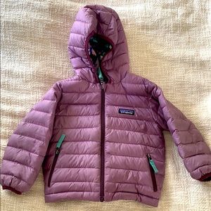 Toddler Girls Patagonia puffer jacket